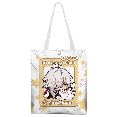 Hot Honkai Star Rail Jingyuan Tote - Honkai: Star Rail Merch