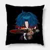 Honkai Star Rail Chibi Blade Throw Pillow Official Honkai: Star Rail Merch