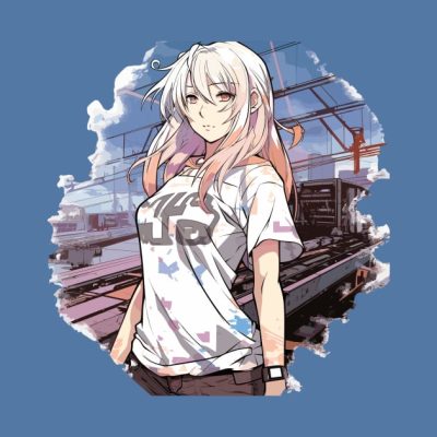 Honkai Star Rail Rpg Anime March 7Th Fan Art Throw Pillow Official Honkai: Star Rail Merch