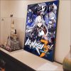 Game Honkai Star Rail Poster Classic Anime Poster Fancy Wall Sticker For Living Room Bar Decoration 5 - Honkai: Star Rail Merch