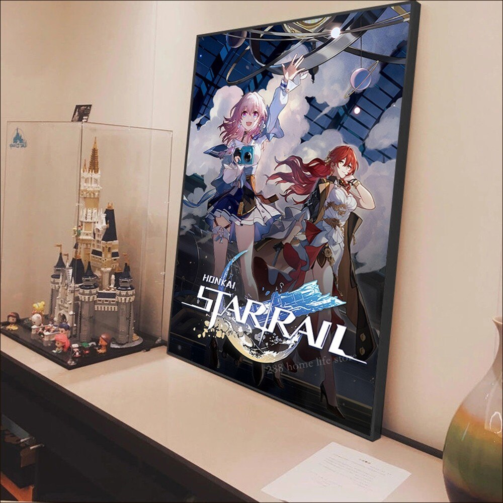 Honkai Star Rail Poster Classic Anime Best-loved Style 1 Wall Art ...
