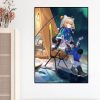 Honkai Star Rail Yukong Clara POSTER Prints Wall Painting Bedroom Living Room Wall Sticker Small 2 - Honkai: Star Rail Merch