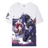 Anime Honkai Star Rail Clara Cosplay Short sleeved T shirt Men Women T shirts 4 - Honkai: Star Rail Merch