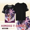 Anime Honkai Star Rail Cosplay Short sleeved T shirt Himeko Men Women T shirts - Honkai: Star Rail Merch