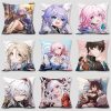 Anime Honkai Star Rail Pillowcase Cosplay Cute Comic Print Cushion Cover Cartoon Cute Living Room Decoration - Honkai: Star Rail Merch