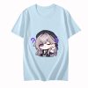 Honkai Star Rail Herta T shirts Men Doubt Listen Anime Print T Shirts 100 Cotton High - Honkai: Star Rail Merch