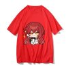 Honkai Star Rail Himeko T shirts Men 100 Cotton Grin Kawaii Tshirts Hot New Game T 6.jpg 640x640 6 - Honkai: Star Rail Merch
