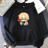 Honkai Star Rail Luocha Manga Comic Hoodie Women Anime Kawaii Cute Long Sleevec Soft Sweatshirts Thickening - Honkai: Star Rail Merch