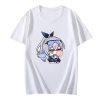 Honkai Star Rail Silver Wolf T Shirts Men Aesthetic Graffiti QQ Characters T shirts 100 Cotton 1.jpg 640x640 1 - Honkai: Star Rail Merch