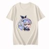 Honkai Star Rail Silver Wolf T Shirts Men Aesthetic Graffiti QQ Characters T shirts 100 Cotton 2.jpg 640x640 2 - Honkai: Star Rail Merch