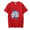 Honkai Star Rail Silver Wolf T Shirts Men Aesthetic Graffiti QQ Characters T shirts 100 Cotton 6.jpg 640x640 6 - Honkai: Star Rail Merch