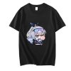 Honkai Star Rail Silver Wolf T Shirts Men Aesthetic Graffiti QQ Characters T shirts 100 Cotton.jpg 640x640 - Honkai: Star Rail Merch