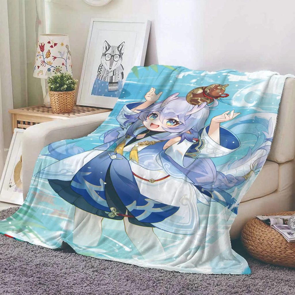 Gaming Anime Honkai Star Rail Oversized Manta Ray Sofa Bedspread Blanket Toy Stop Cloud Bronia Soft 3 - Honkai: Star Rail Merch