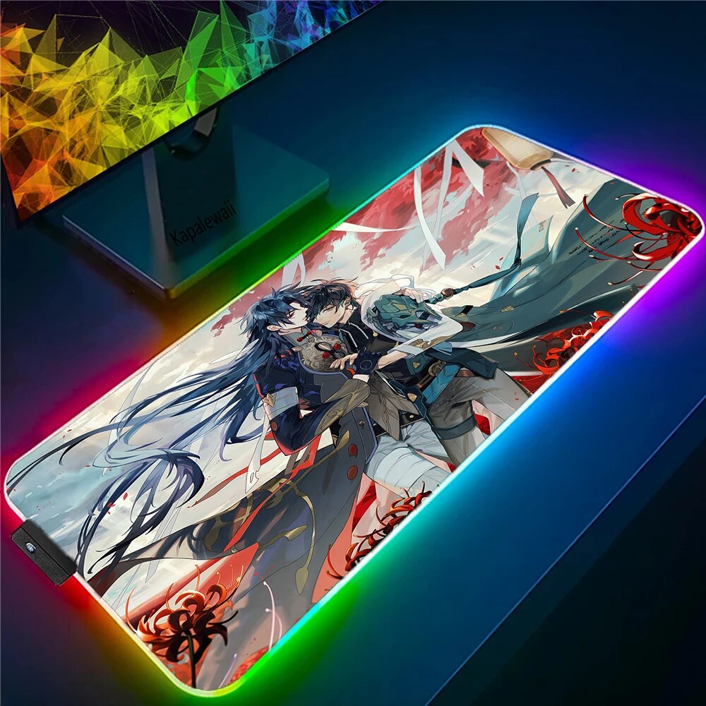 Danheng Blade Honkai Star Rail LED Light Gaming Mouse Pads | Honkai ...