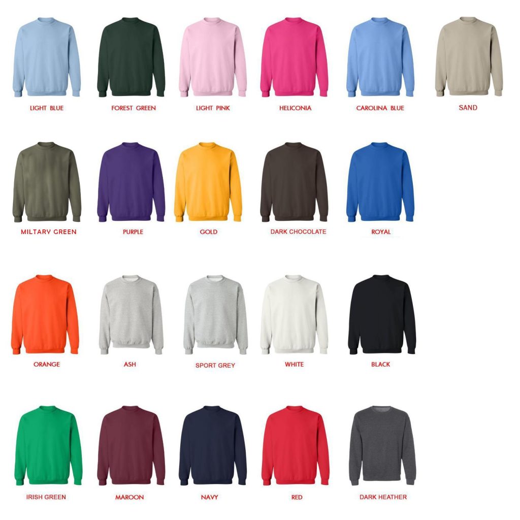 sweatshirt color chart - Honkai: Star Rail Merch