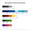 tank top color chart - Honkai: Star Rail Merch